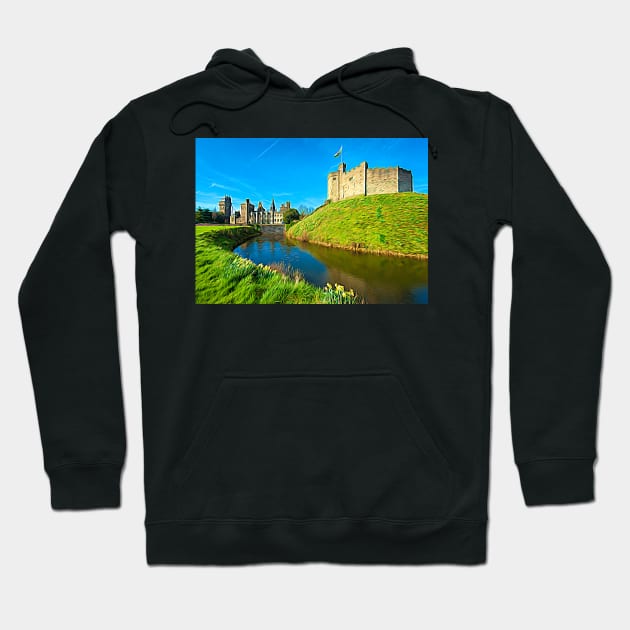 Cardiff Castle#5 Hoodie by RJDowns